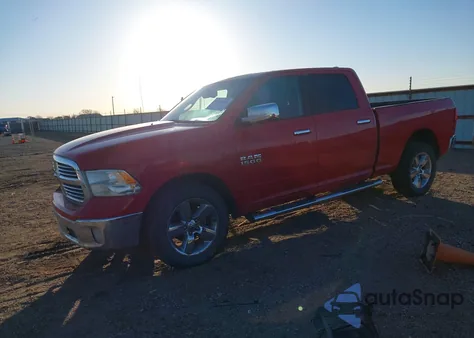 2013 Ram 1500 Big Horn z USA, uszkodzony, nr VIN 1C6RR7TT0DS726373